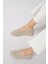 Green Mod 312 Kadın Hasırlı Taşlı Espadril Babet Bej 1