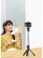 Selfie Çubuğu Tripod Siyah Kumandalı Bluetoothlu TP-1019 6