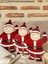 Noel Baba 3 Lü Set Ahşap 3