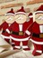 Noel Baba 3 Lü Set Ahşap 4