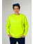 Unisex Yüksek Kaliteli Pamuklu Basic Oversize Bisiklet Yaka Sweatshirt 1