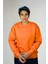 Unisex Yüksek Kaliteli Pamuklu Basic Oversize Bisiklet Yaka Sweatshirt 1