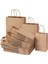 Büyük Kraft Çanta Burgu Saplu 28X30X15 10 Adet 2
