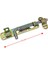 YFS150 Yaylı Ferforje Demir Kapı Sürgüsü 15 cm 2