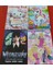 4 Adet Stickerli Boyama Kitabı (*hello Kitty*/unicorn/barbie/wednesday Figürlü) 1