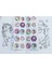 4 Adet Stickerli Boyama Kitabı (*hello Kitty*/unicorn/barbie/wednesday Figürlü) 5