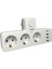 VE-23088 3 Soketli 3xusb+Type-C Çocuk ve Termal Korumalı Anahtarlı Priz 2