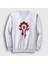 Unisex Beyaz Horde Logo World Of Warcraft Oyun Sweatshirt 1