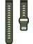 Amazfit Stratos 3 Uyumlu Kordon Kayış Silikon 22/135KRD Yeşil Siyah 1