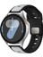 Xiaomi Redmi Watch 5 Active Uyumlu Kordon Kayış Silikon 22/135KRD Gümüş Siyah 2