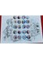 4 Adet Stickerli Boyama Kitabı (Frozenıı/elsa/*capybara*/labubu Figürlü) 5