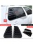 Vw Golf 4 1997-2003 Uyumlu Kelebek Cam Izgarası Kelebek Cam Vizörü Havalandırma Sağ Sol Takım Parlak Siyah 1