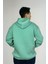 Renkli Leopar Pamuklu Özel Tasarım Oversize Unisex Kapüşonlu Sweatshirt 3