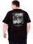 Mode Xl Büyük Beden Erkek T-Shirt Bisiklet Yaka Gorgeous U25022 Siyah 4