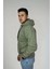 Unisex Pamuklu Basic Oversize Kapüşonlu Sweatshirt 3