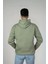 Unisex Pamuklu Basic Oversize Kapüşonlu Sweatshirt 4