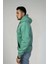 Unisex Pamuklu Basic Oversize Kapüşonlu Sweatshirt 3