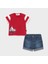 Erkek Bebek Denim ŞortT - Shirt2 Li Set 2