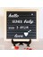 Fikirstore Ahşap Çerçeveli Mesaj Panosu ve 148 Türkçe Karakterli Harf Seti LETTERBOARD(25X25 Cm) 1