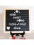 Fikirstore Ahşap Çerçeveli Mesaj Panosu ve 148 Türkçe Karakterli Harf Seti LETTERBOARD(25X25 Cm) 2