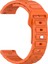 Xiaomi Redmi Watch 5 Lite Uyumlu Kordon Kayış Silikon 22/132KRD Turuncu 1