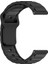 Amazfit Pace 46MM Uyumlu Kordon Kayış Silikon 22/132KRD Siyah 2