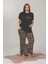 Büyük Beden Kısa Kol Kadın Pijama Takımı 10850 1