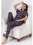Kadın Gömlek Yaka Kısa Kollu Pijama 1