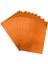 A4 Simli Turuncu Eva Tabaka 10'lu Paket 20X30 cm 1.5 mm 1