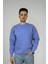 Minimalist Pamuklu Oversize Bisiklet Yaka Sweatshirt 1