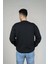 Minimalist Pamuklu Oversize Bisiklet Yaka Sweatshirt 3