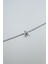 Zirkon Çiçek 18 Ayar Beyaz Altın Kaplama 20 cm Gümüş Bileklik 1