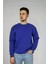 Minimalist Pamuklu Oversize Bisiklet Yaka Sweatshirt 1