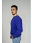 Minimalist Pamuklu Oversize Bisiklet Yaka Sweatshirt 2