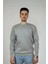 Minimalist Pamuklu Oversize Bisiklet Yaka Sweatshirt 1