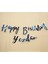 Kişiye Özel "happy Bırthday" Yazılı "isimli" Doğum Günü Parti Yazısı 2