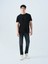 Regular Fit Siyah Erkek T-Shirt LF2034994 1