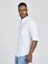 Regular Fit Beyaz Erkek Gömlek LF2014781 4