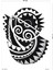 Maori Omuz Dövmesi Tribal Geçici Dövme 2