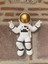 Astronot Duvar Biblo, Uzay Beyaz 1