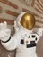 Astronot Duvar Biblo, Uzay Beyaz 3