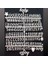Fikirstore Ahşap Çerçeveli Mesaj Panosu ve 148 Türkçe Karakterli Harf Seti LETTERBOARD(25X25 Cm) 3