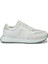 Low Top Lace Up Nylon Wov Beyaz Erkek Sneaker 1