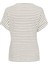 Onlıben S/s Moster V-Neck Glıtter Topjrs Beyaz-1 2