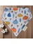 Pamuk Ekstra Soft 2 Kat Müslin Bebek Fuları Salya & Mama Önlüğü 45cm 3 Çıtçıtlı Pumpkin 6