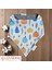 Pamuk Ekstra Soft 2 Kat Müslin Bebek Fuları Salya & Mama Önlüğü 45cm 3 Çıtçıtlı Pumpkin 4