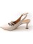 Wzy 02812 6 cm Topuklu Kadın Arkası Açık Stiletto Ayakkabı 5