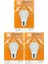 (3 adet) Osaka 7W (50W) Beyaz Işık (6500K) E27 DUYLU (Kalın Duy) LED Mini Ampul 1