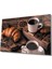 Marsilyan- Kruvasan Kahve Cam Tablo Croissant Coffee 1