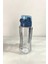Su Matarası Şeffaf Pipetli Matara 750 ml -Lacivert 1